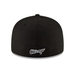 Chicago White Sox New Era LIGATURE 59FIFTY Fitted MLB Hat - Black