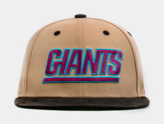 Desert Sky New York Giants 59Fifty Mens Fitted Hat (Beige/Black)