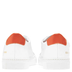 Retro Low Glossy - White/Orange
