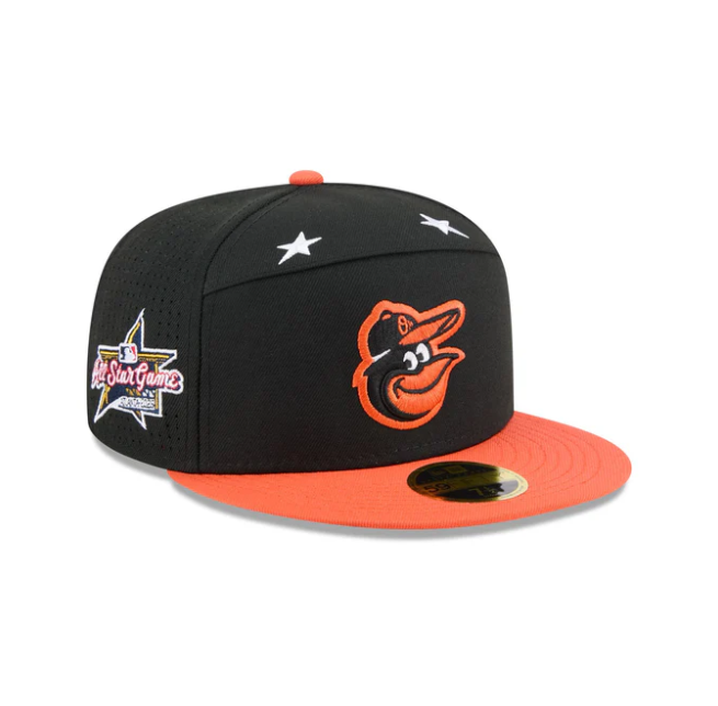 Baltimore Orioles 2025 All-Star Game Split Panel 59FIFTY Fitted Hat