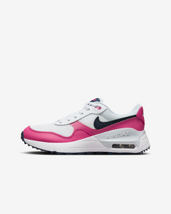 Nike Air Max SYSTM White/Fierce Pink/Pure Platinum/Obsidian DQ0284-110