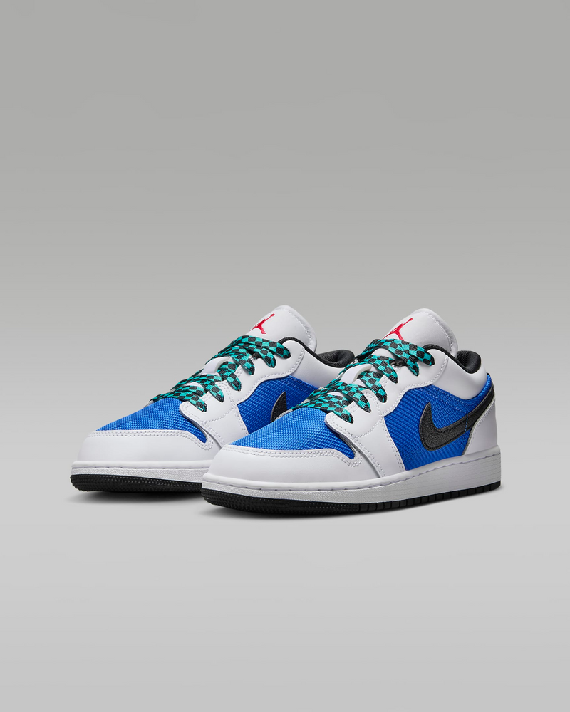 Air Jordan 1 Low SE White/Hyper Royal/Hyper Jade/Black FQ8042-100