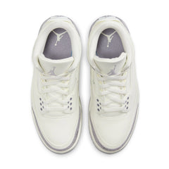 W Air Jordan 3 Retro “Sail/Metallic Silver” - CK9246-100