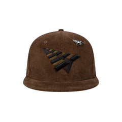 Paper Planes Corduroy Snapback "Brown"