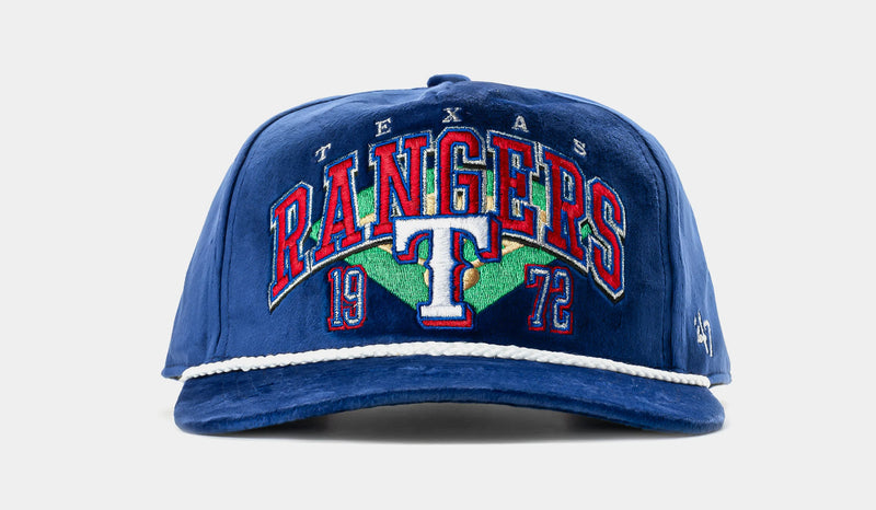 Texas Rangers Go Big Hitch Snapback Mens Hat (Blue/Red)