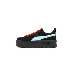 Puma Mayze SD X Dua Lipa Puma Black Blue Glow Orange Red Sneaker Shoe Trainer