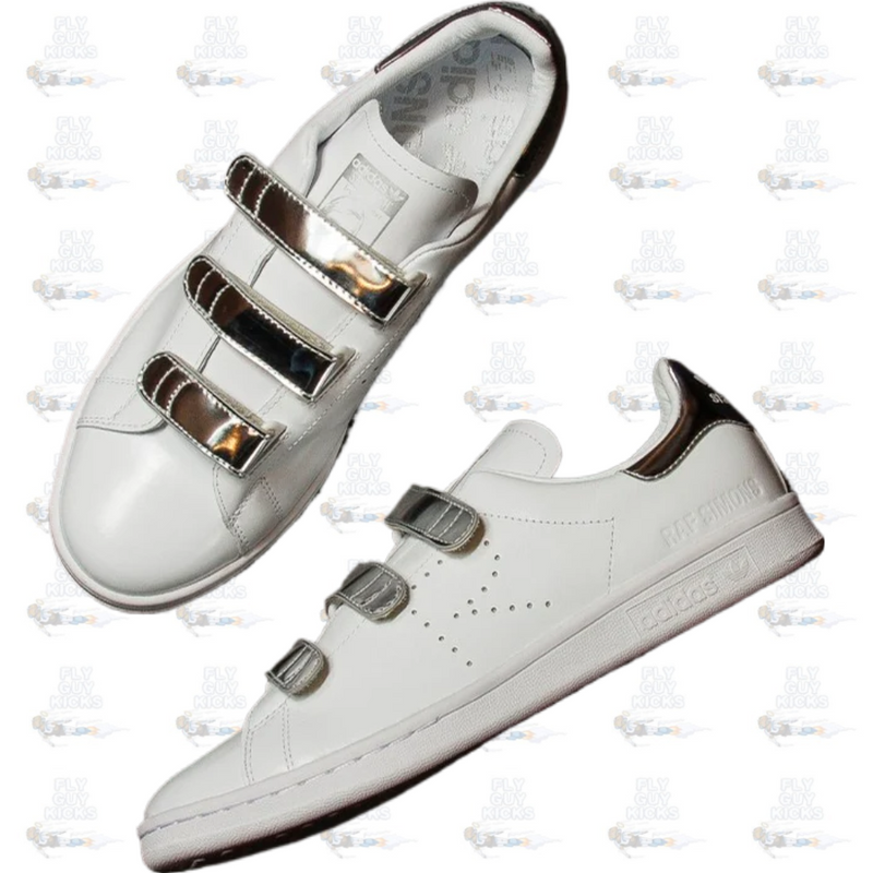 Adidas Raf Simons Stan Smith Comf White Silver Black Sneaker Shoe Trainer