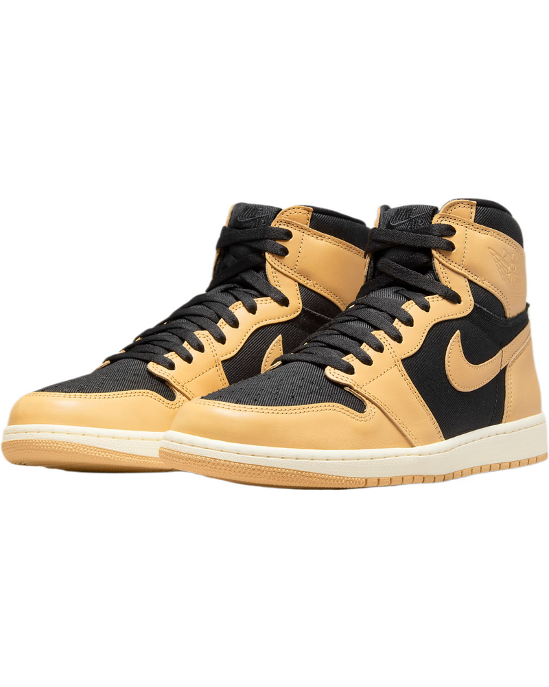 Nike Air Jordan 1 Retro High OG Vachetta Tan Black Brown Beige Sneaker Shoe Trainer