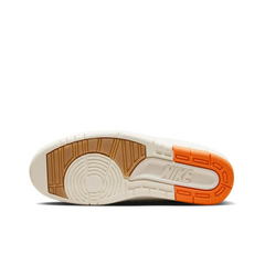 WMNS Nike Air Jordan 2 Retro Low Titan Sail Safety Orange Chlorophyll Green White Beige Sneaker Shoe Trainer