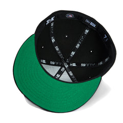 New Era 59Fifty Los Angeles Dodgers Logo Patch 1984 Olympic Stadium Hat - Black