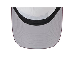 Miami Marlins Optic White 9FORTY A-Frame Snapback Hat