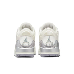 W Air Jordan 3 Retro “Sail/Metallic Silver” - CK9246-100