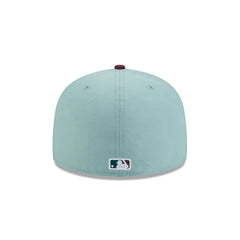 Colorado Rockies Beach Kiss Blue 59FIFTY A-Frame Fitted Hat