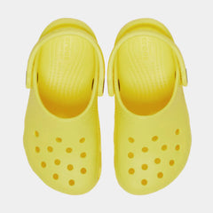 Classic Clog Infant Toddler Sandals (Yellow)