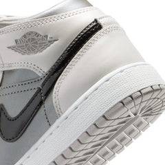 Air Jordan 1 Mid SE GS (Photon Dust/Blue Chill)