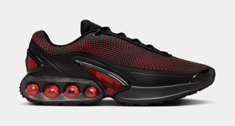 Air Max Dn Essential Mens Running Shoes (Black/Bright Crimson)