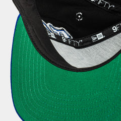 Shoe Palace X New Era NBA 90S Graffiti Exclusive Golden State Warriors 950AF Snapback Mens Hat (Black/Yellow)