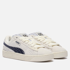 Puma Suede XL Skate SASHIKO Warm White Vapor Grey 395777-02 Sneaker Shoe