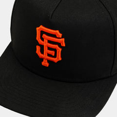 Shoe Palace Exclusive San Francisco Giants Curve 950AF Snapback Mens Hat (Black/Orange)