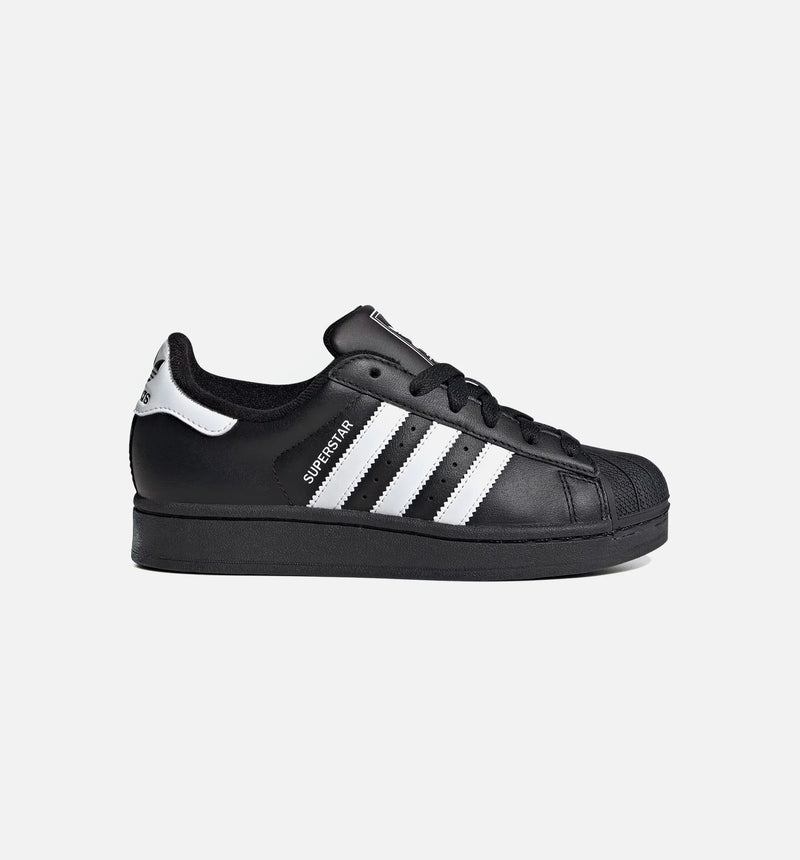 Superstar II Grade School Lifestyle Shoe - Black/White