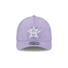 Houston Astros Cotton Weave Purple 9FORTY M-Crown A-Frame Snapback Hat