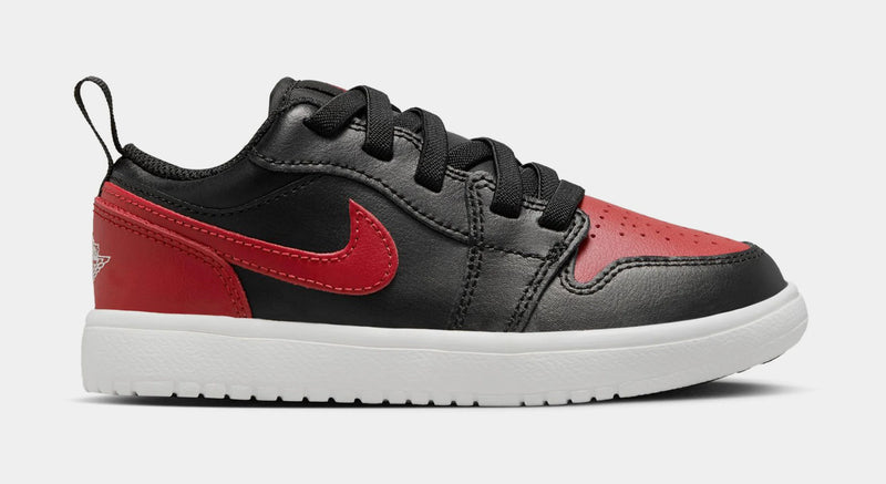 Air Jordan 1 Low ALT Preschool Basketball Shoes (Black/Varsity Red/Summit White)