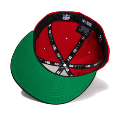 New Era 59Fifty San Francisco 49Ers City Original Hat - Red, Black