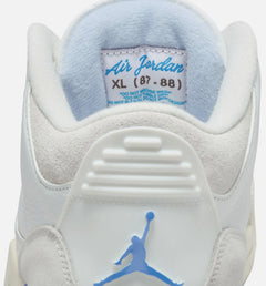 Air Jordan 3 Retro Lucky Shorts Mens Lifestyle Shoe - Summit White/Hydrogen Blue/Legend Blue