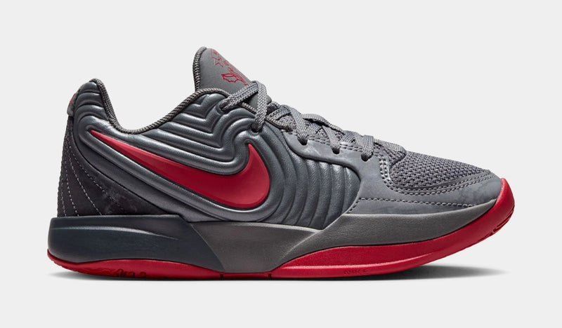 Ja 2 King of the Court Grade School Basketball Shoes (Iron Grey/Anthracite/Gym Red)