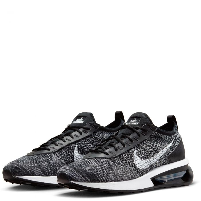 Wmns NIKE AIR MAX FLYKNIT RACER BLACK WHITE DM9073-001 Sneaker Shoe Trainer