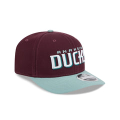 Anaheim Ducks Maroon 9SEVENTY Stretch-Snap Hat