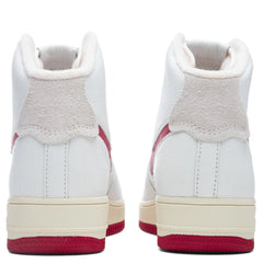 Women'S Air Force 1 Sculpt - Summit White/Gym Red