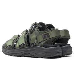 Suicoke X Tom Wood Vega Sandal - Olive Green