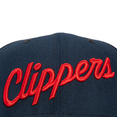 New Era 9Seventy Los Angeles Clippers Script Stretch-Snapback Hat - Navy