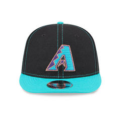 New Era 9Fifty Retro Crown Arizona Diamondbacks 20Th Anniversary Champions Patch a Snapback Hat - Black, Teal