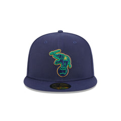 Athletics Blue Tartan 59FIFTY Fitted Hat