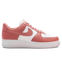 Women'S Air Force 1 '07 Next Nature - White/Canyon Pink/Metallic Silver