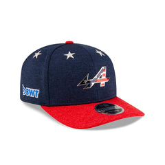BWT Alpine F1 Team 2024 Vegas Race Special 9FIFTY Pre-Curve Snapback Hat 9Fifty 950 Patch Snapback Cap Hat