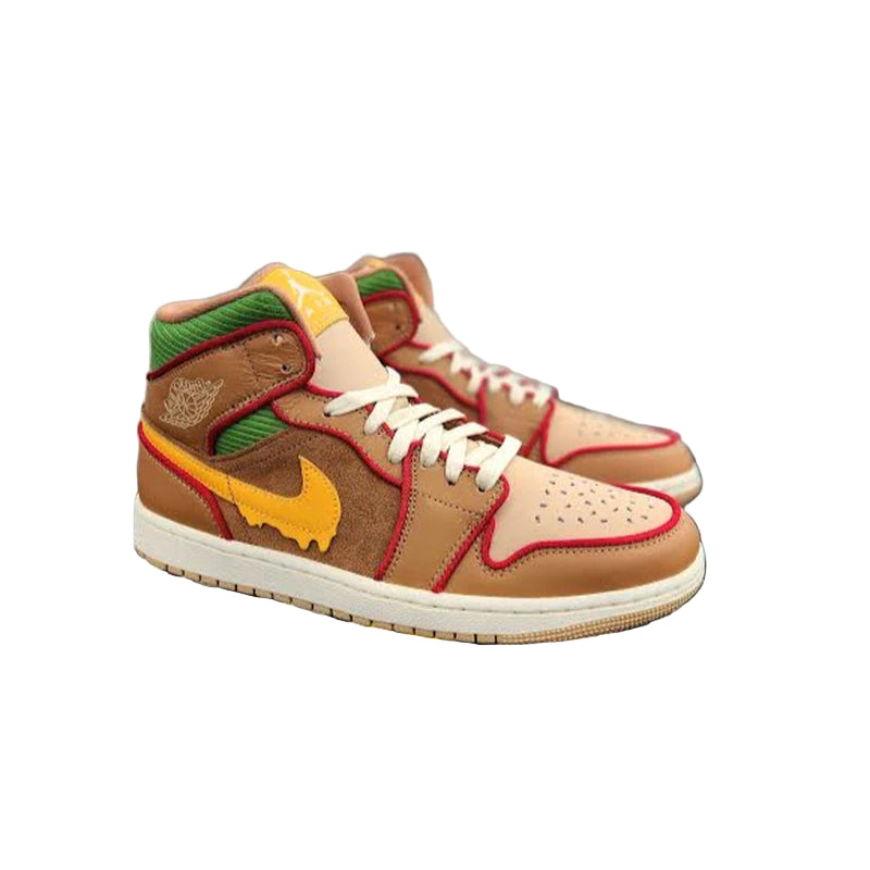 Air Jordan 1 Mid SE ‘Cheeseburger’