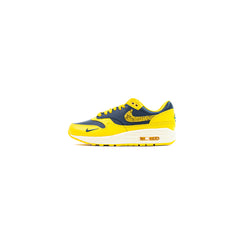 WMNS Nike Air Max 1 PRM Midnight Navy Varsity Maize Bright Yellow White Sneaker Shoe Trainer