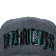 47 Brand Hitch Arizona Diamondbacks Adjustable Snapback Jersey Hat - Graphite, Black