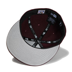 New Era 59Fifty Los Angeles Dodgers 40Th Anniversary Stadium Patch Hat - Maroon