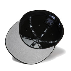 New Era 59Fifty Naranjeros De Hermosillo Logo Patch Hat - Black