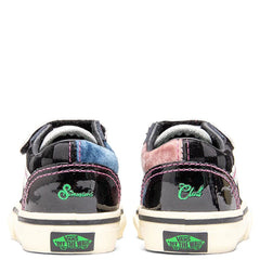 Feature X Vans "Sinner'S Club" Part II Toddler Old Skool V - Black/Transparent Yellow