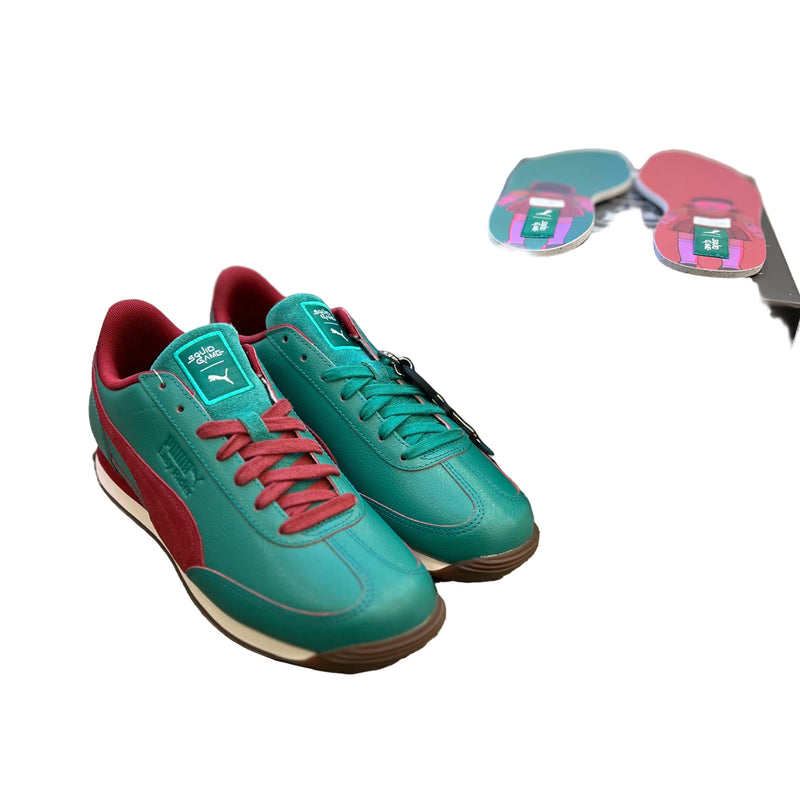 PUMA EASY RIDER SQUID GAME INTENSE RED DARK PINE