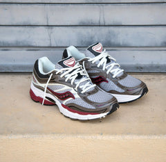 Mens Saucony Progrid Omni 9 (Brown/Red)