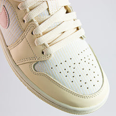 WMNS Nike Air Jordan 1 Low Muslin Legend Pink Sail SE FQ1925-100 Sneaker Shoe Trainer