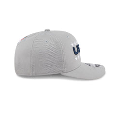 2025 Ryder Cup Team USA Gray 9SEVENTY Stretch-Snap Hat