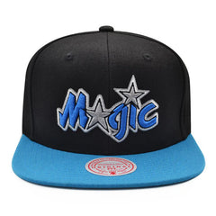 Orlando Magic Mitchell & Ness CLASSIC 2Tone Snapback Hat - Black/Royal