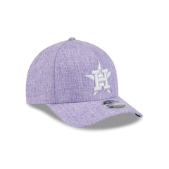 Houston Astros Cotton Weave Purple 9FORTY M-Crown A-Frame Snapback Hat